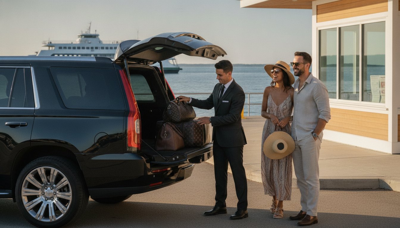 Reliable Car Service to Bay Shore Ferry Terminal & Long Island Hubs